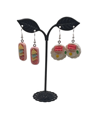 Sushi/Cheese Tray Earrings