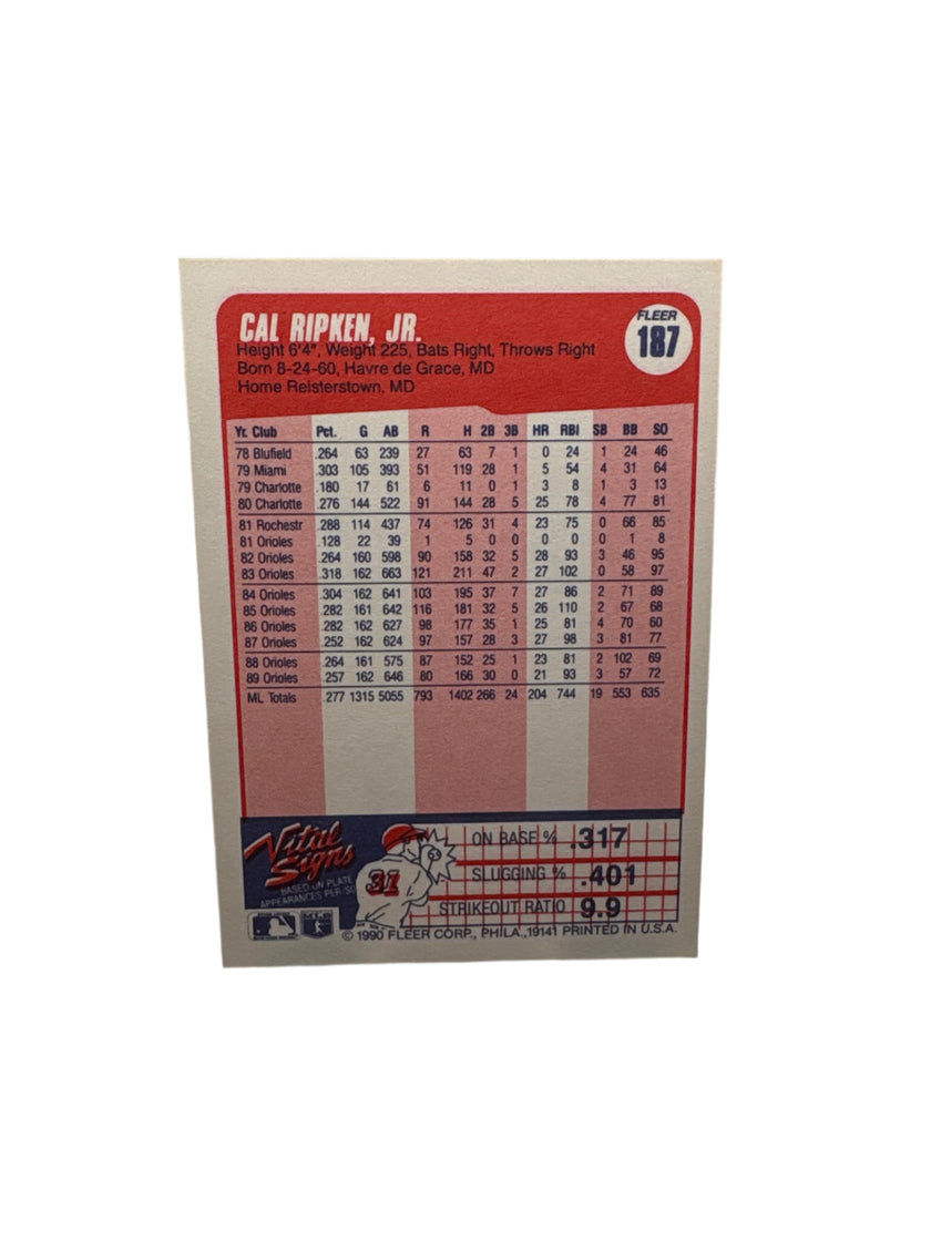 Fleer Cal Ripken, Jr.