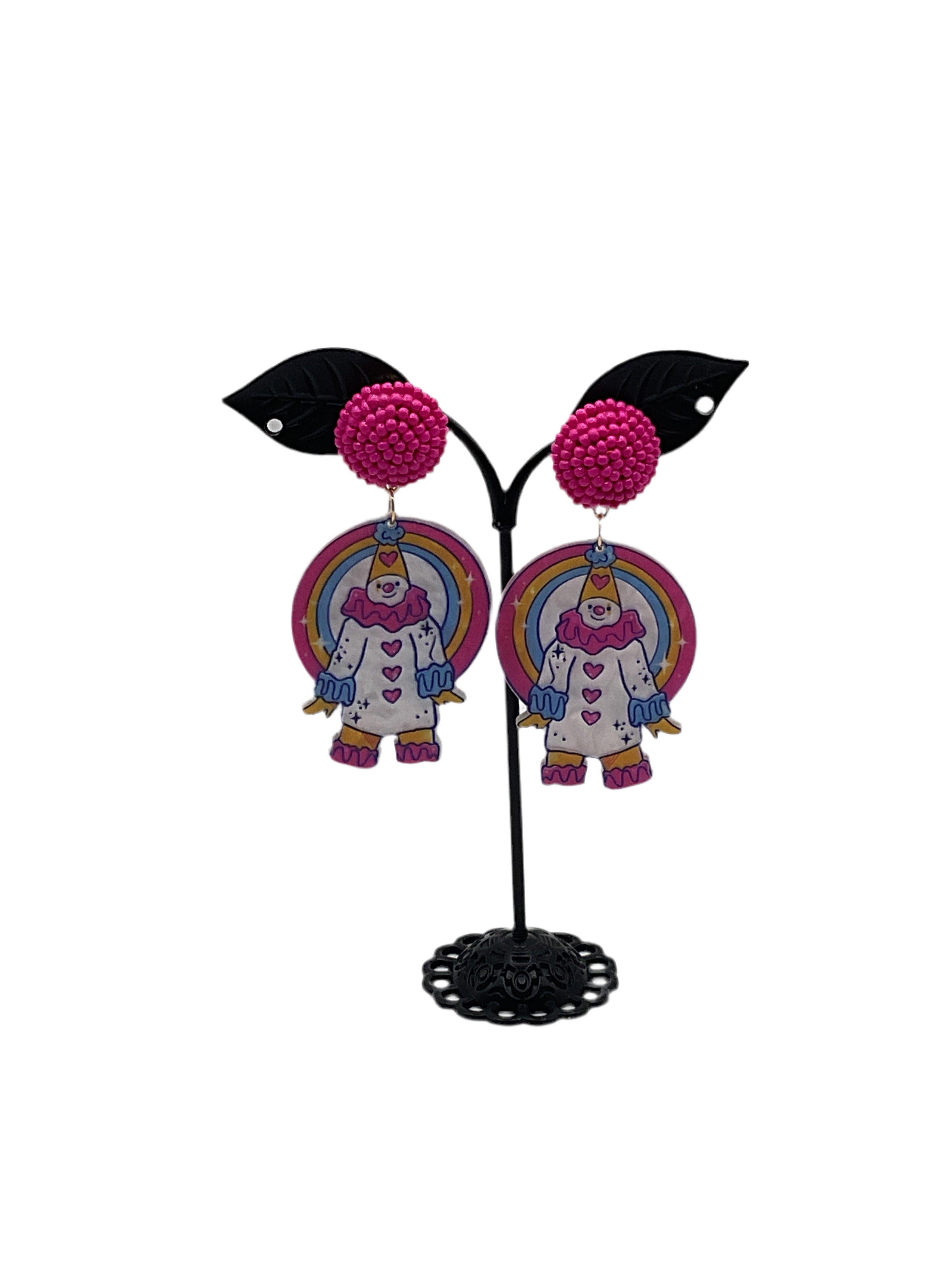 Clown Earrings