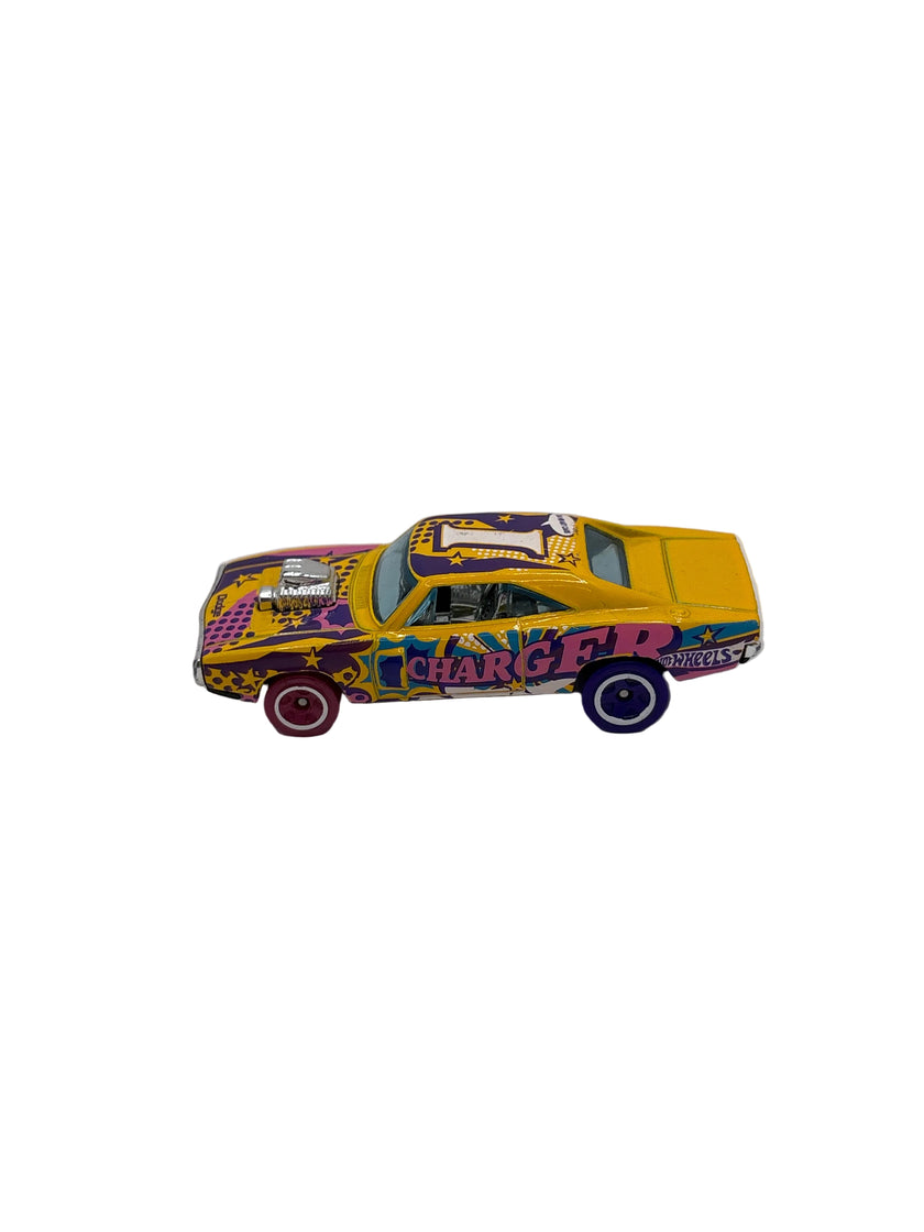Hot Wheels 70 Dodge Charger Diecast yellow