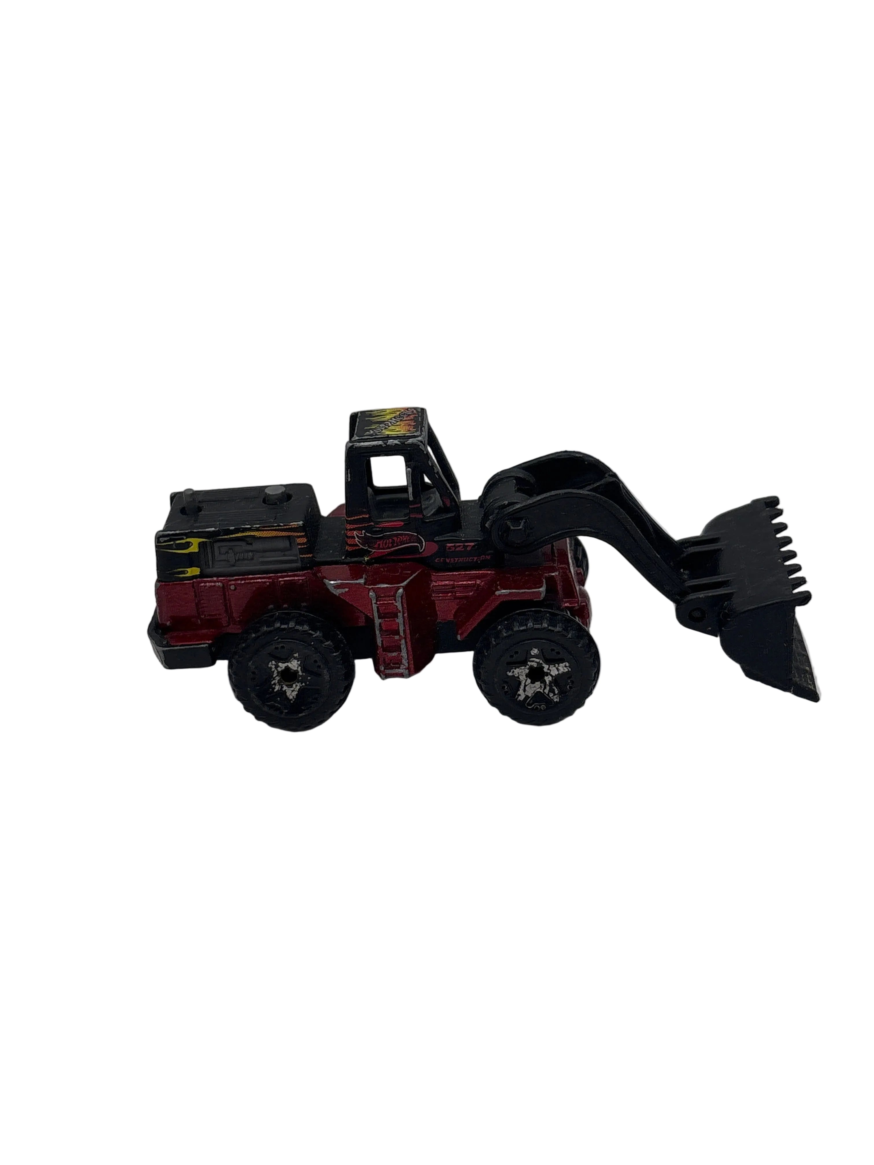 Hot Wheels Wheel Loader Diecast red