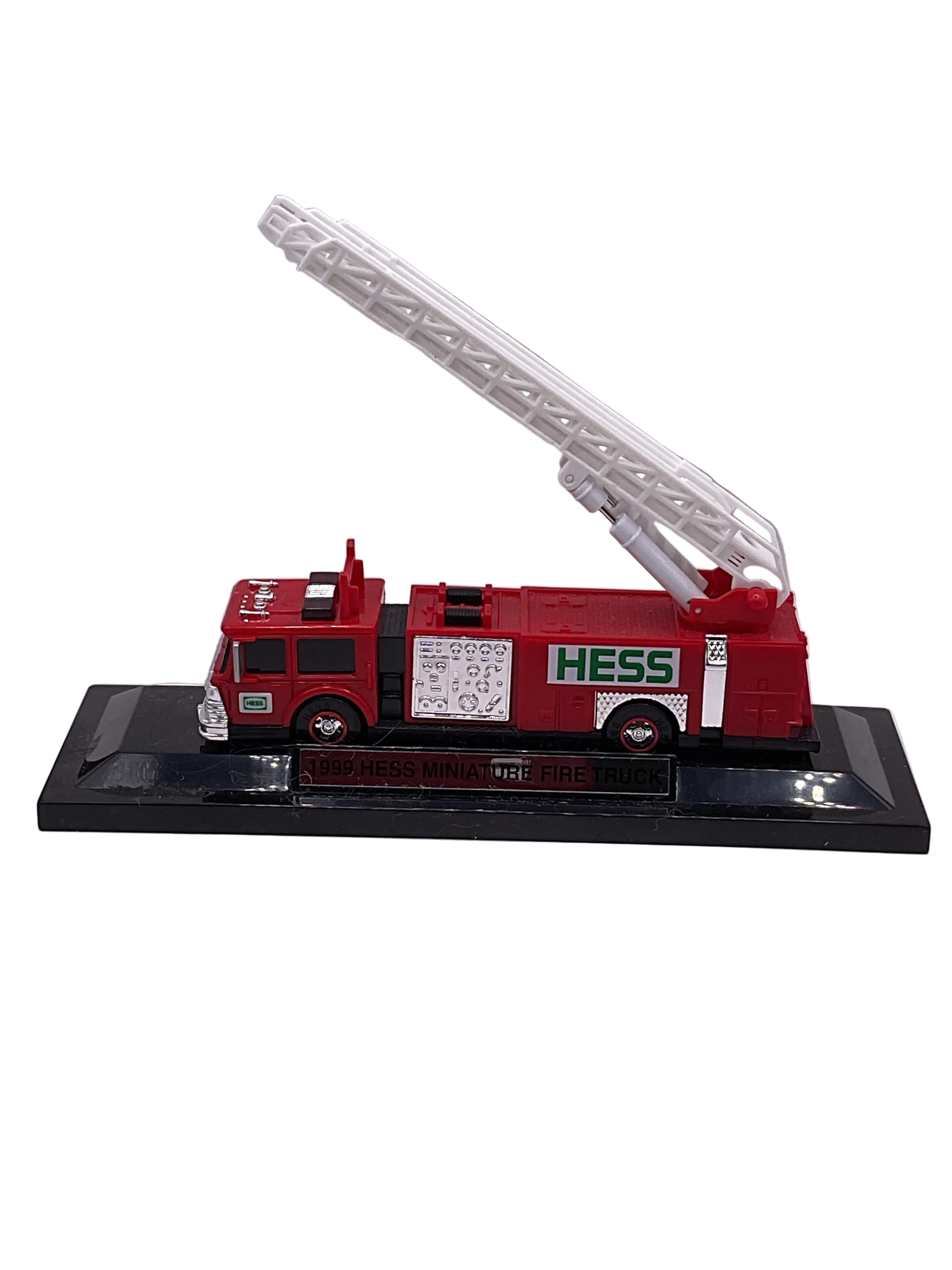 Hess Corp. ‘99 Hess Miniature Fire Truck Plastic Red