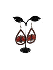 Fall Turkey earrings