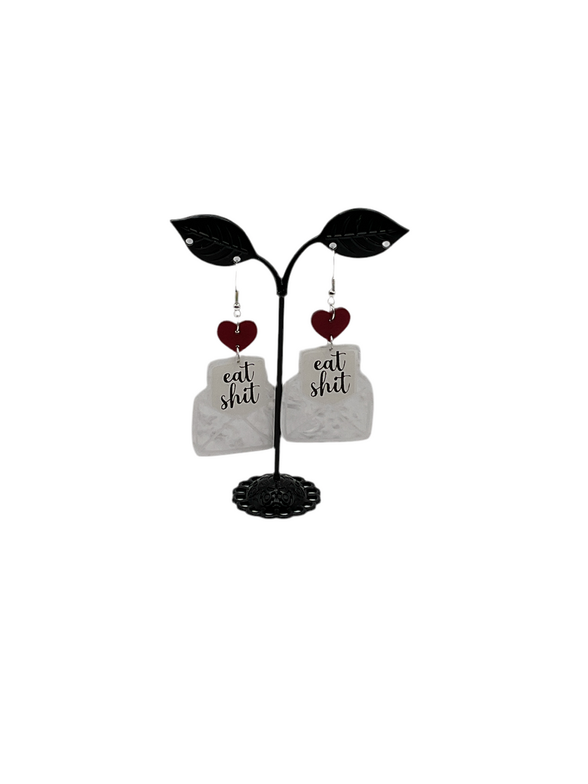 Eat Shit Earrings