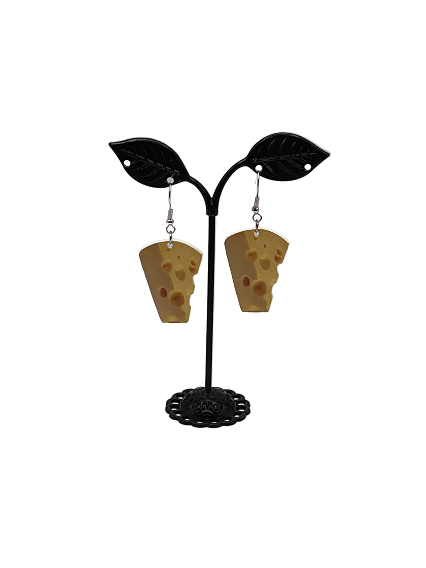 Swiss Cheese Earrings