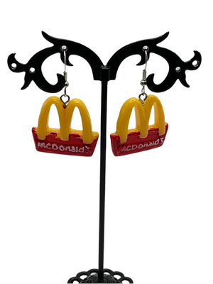 Fast food earrings