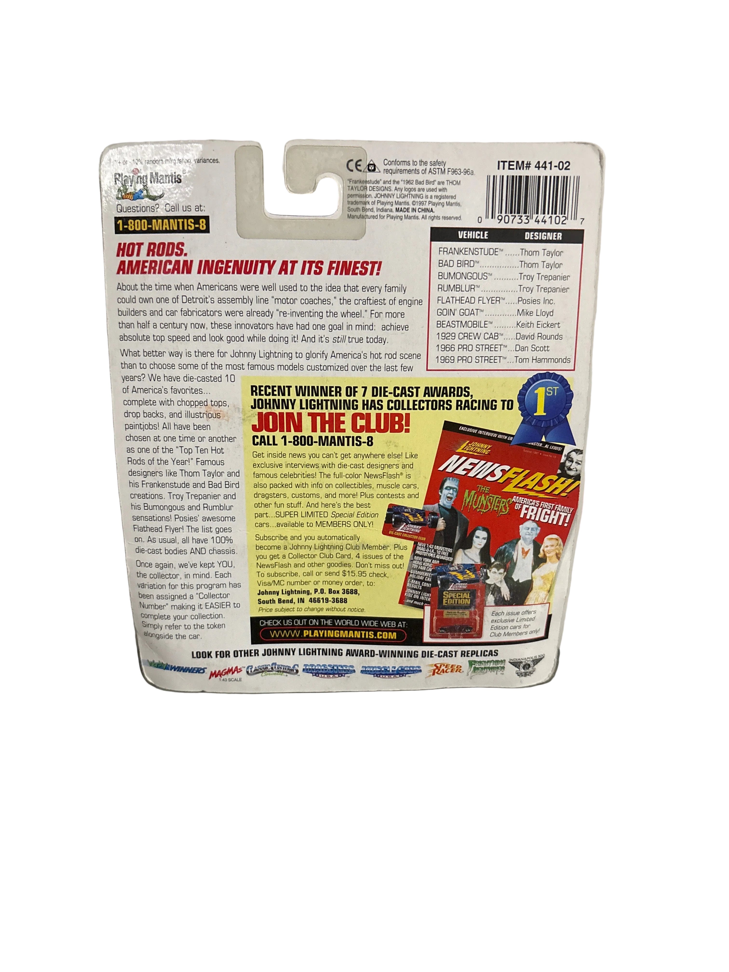 Johnny Lightning Bad Bird Diecast