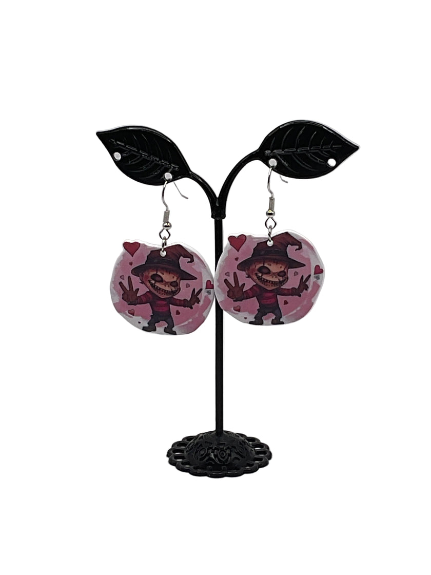 Horror Character Earrings 2
