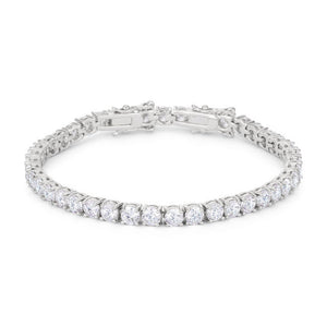 Clear Cubic Zirconia Tennis Bracelet