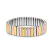 Tritone 14mm Stainless Steel Stretch Bracelet