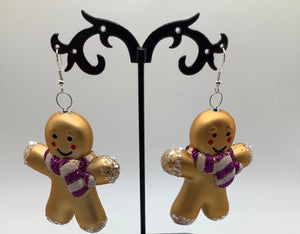 Gingerbread earrings