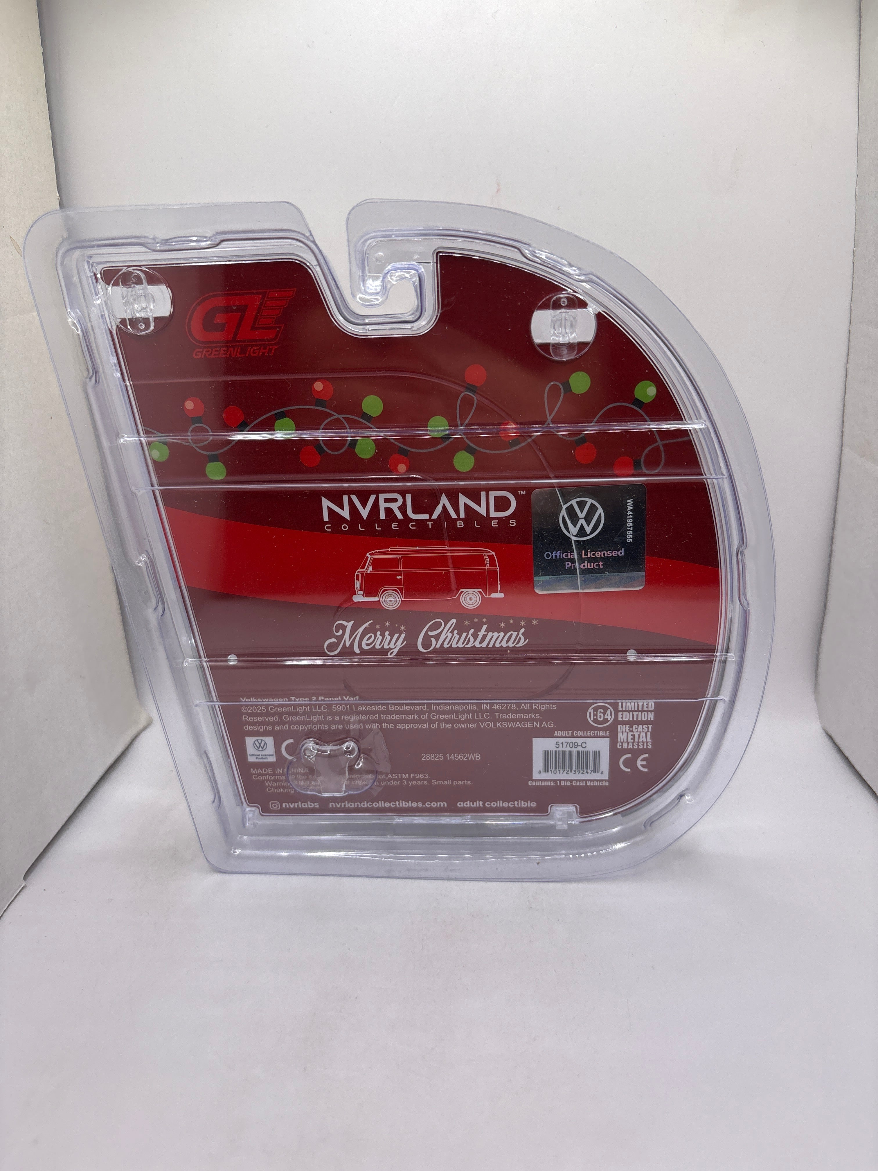 NVRLand 1971 Volkswagen Type 2 Panel Van Diecast