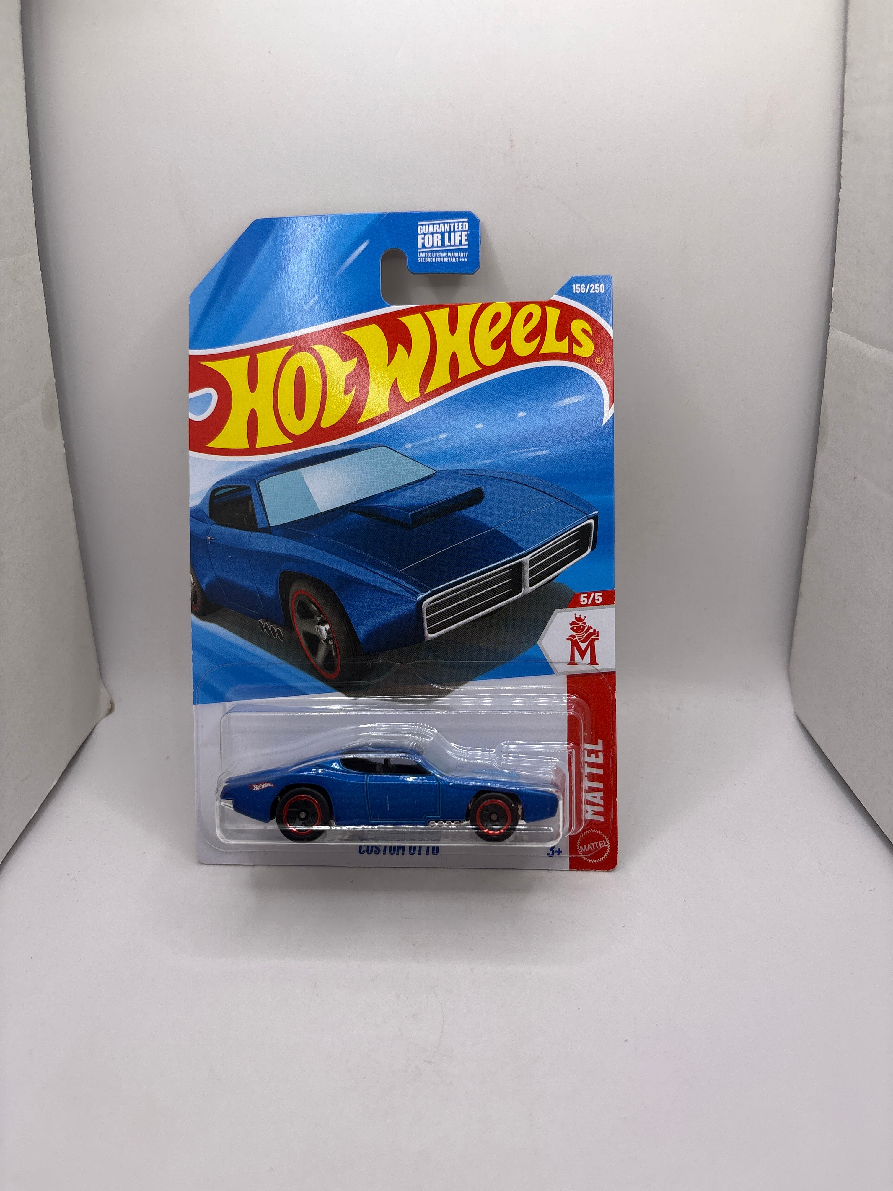 Hot Wheels Custom Otto Diecast blue