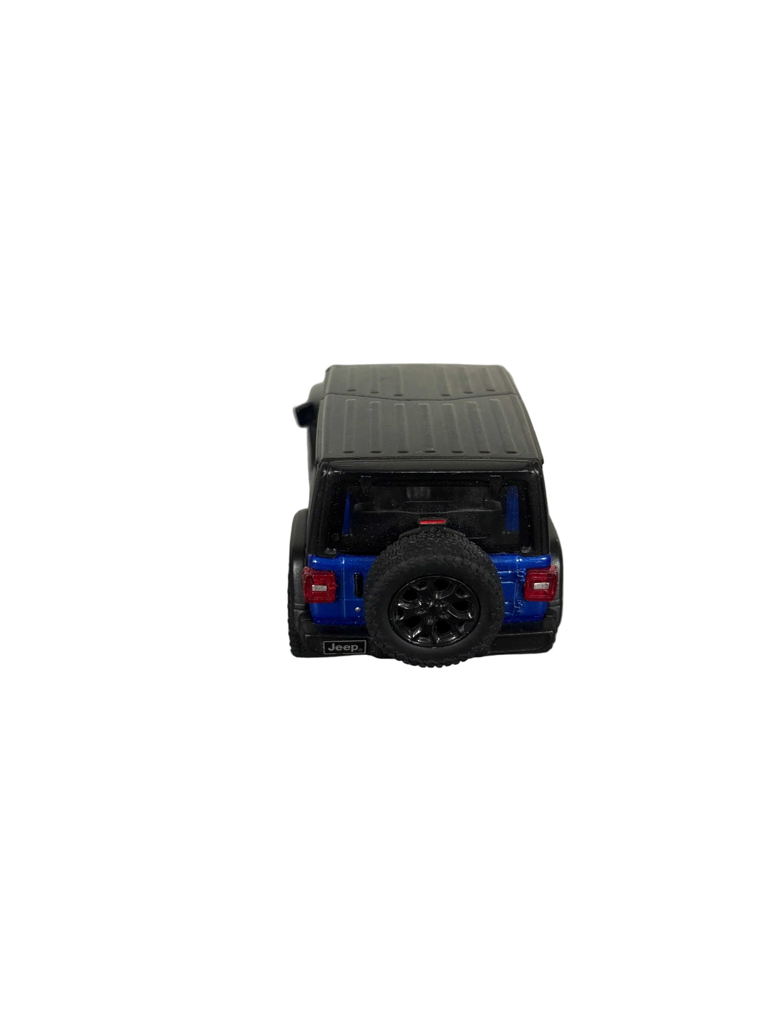 Kinsmart 2018 Jeep Wrangler Diecast blue