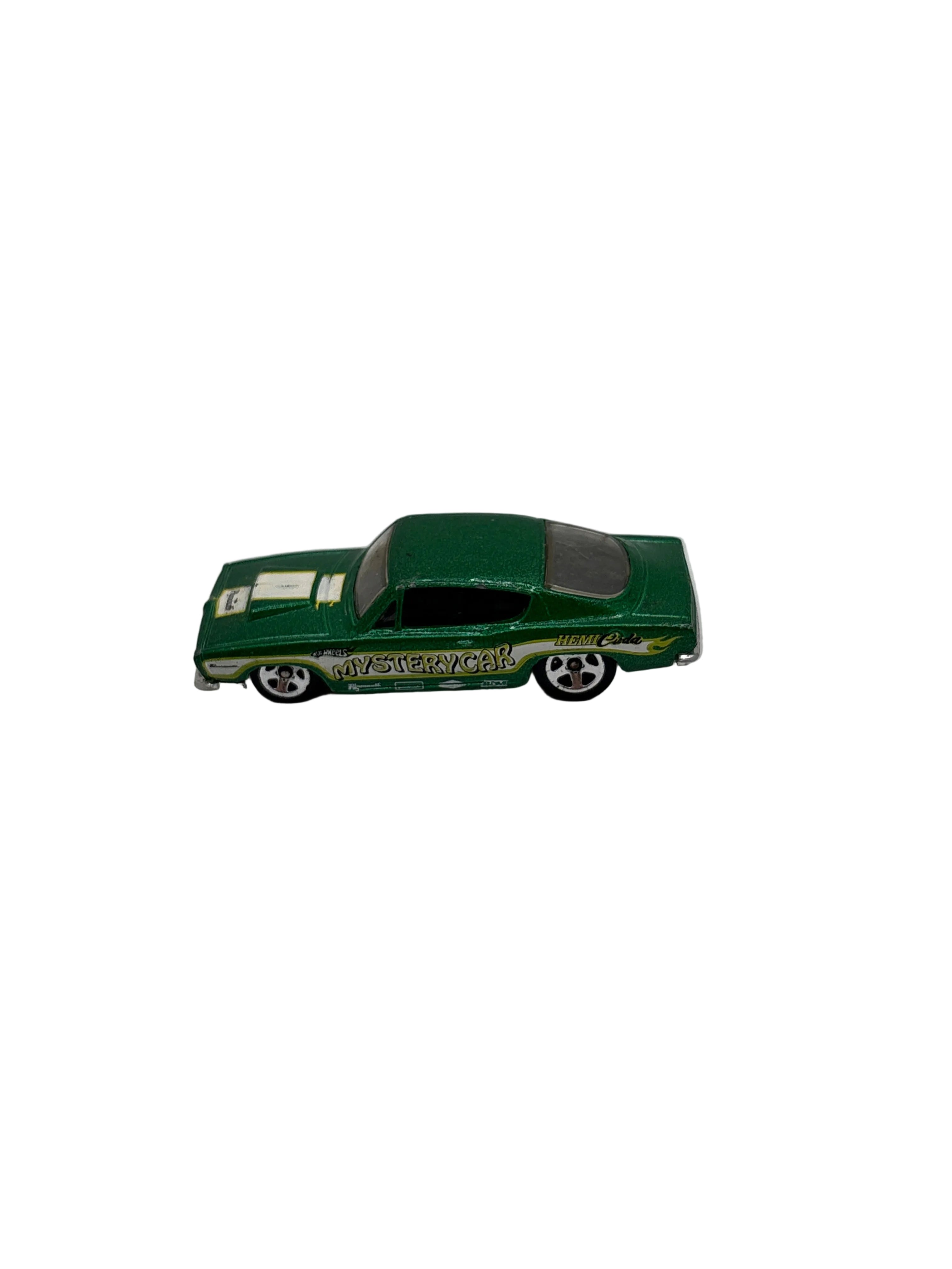 Hot Wheels HEMI Cuda Diecast green
