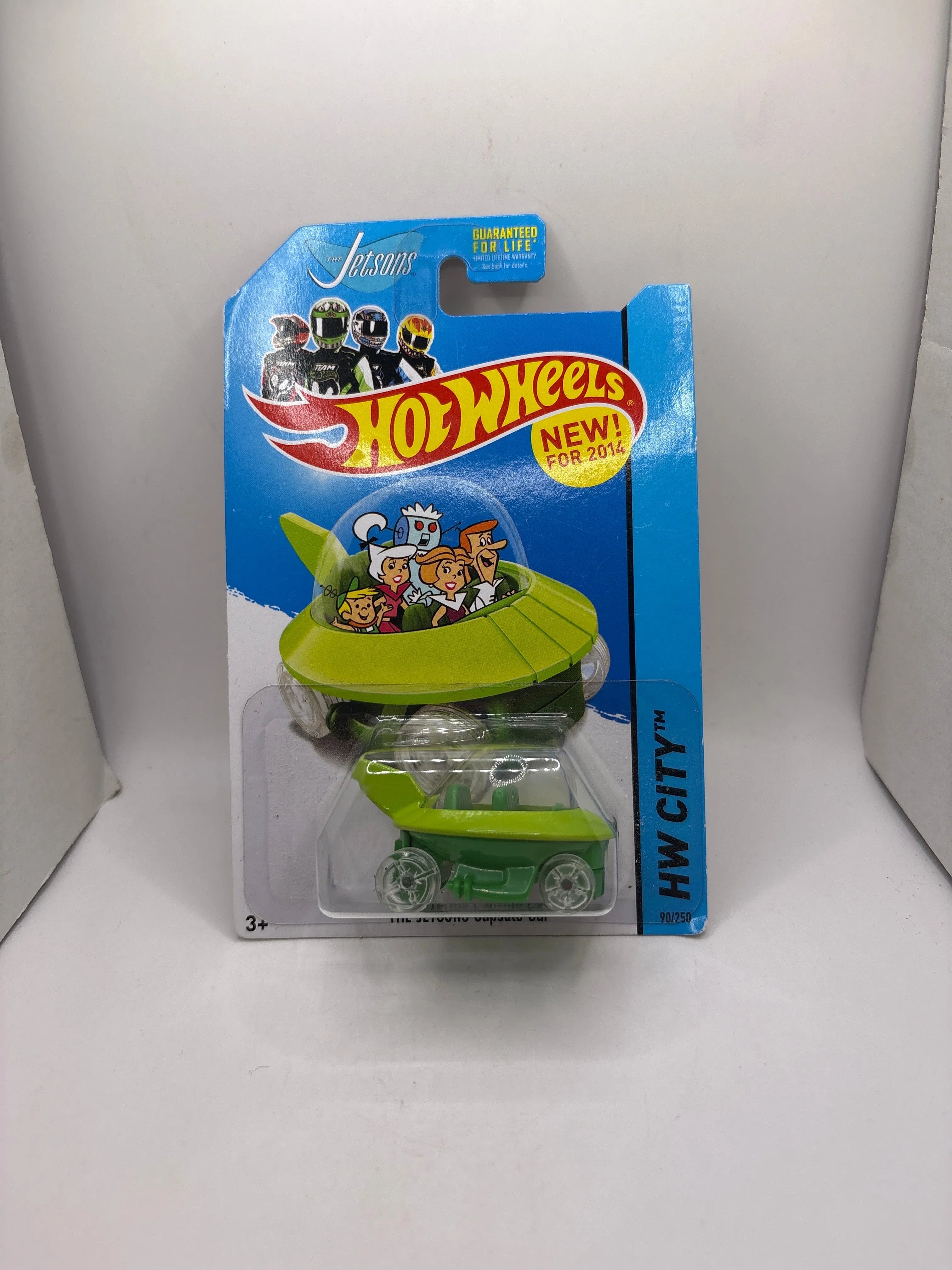 Hot Wheels The Jetsons Capsule Car Diecast green