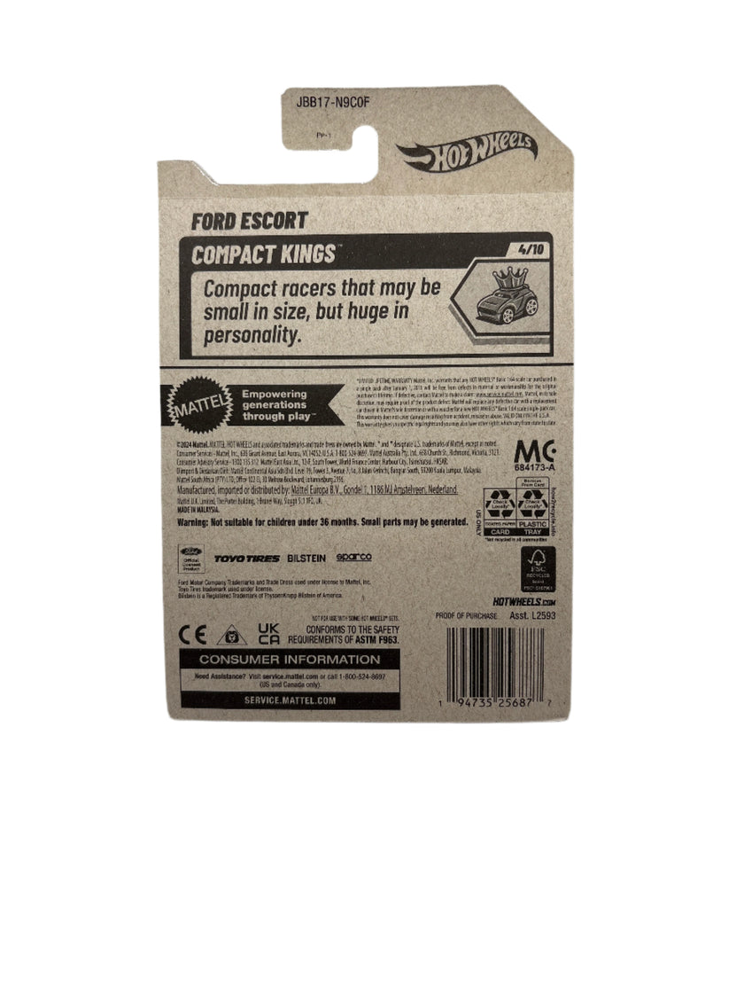 Hot Wheels Ford Escort Diecast