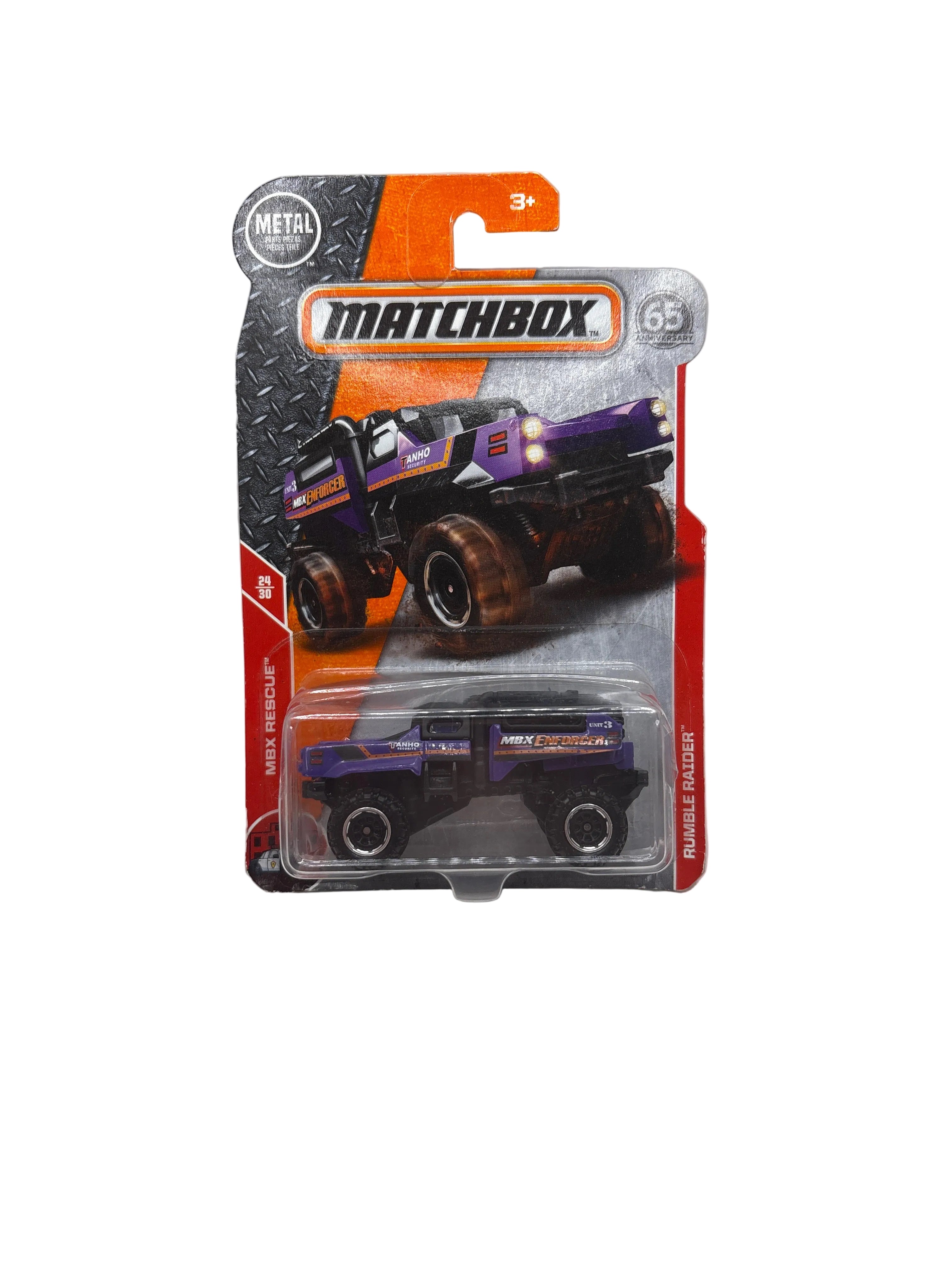 Matchbox Rumble Raider Diecast purple