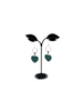 Turquoise Stone Heart Earrings
