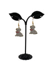 Dog earrings