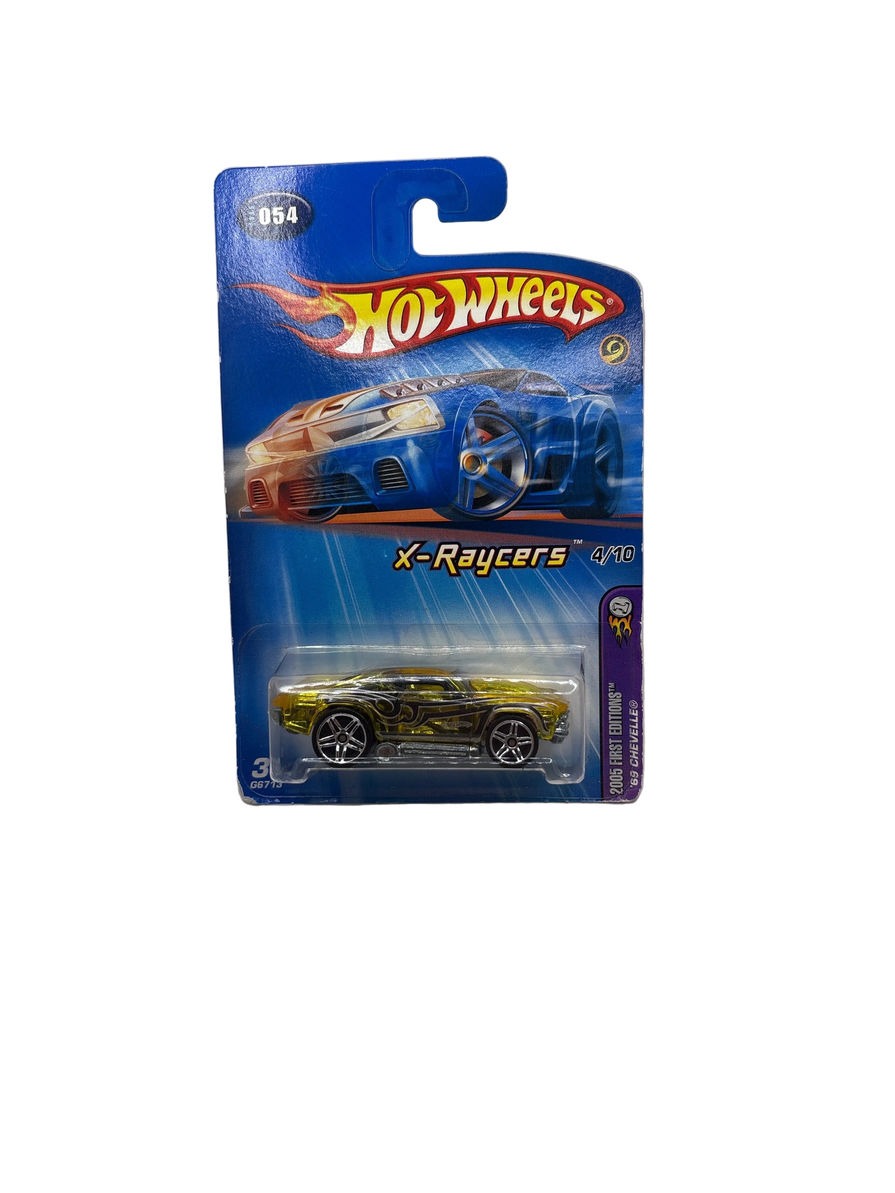 Hot Wheels 69 Chevelle Diecast yellow