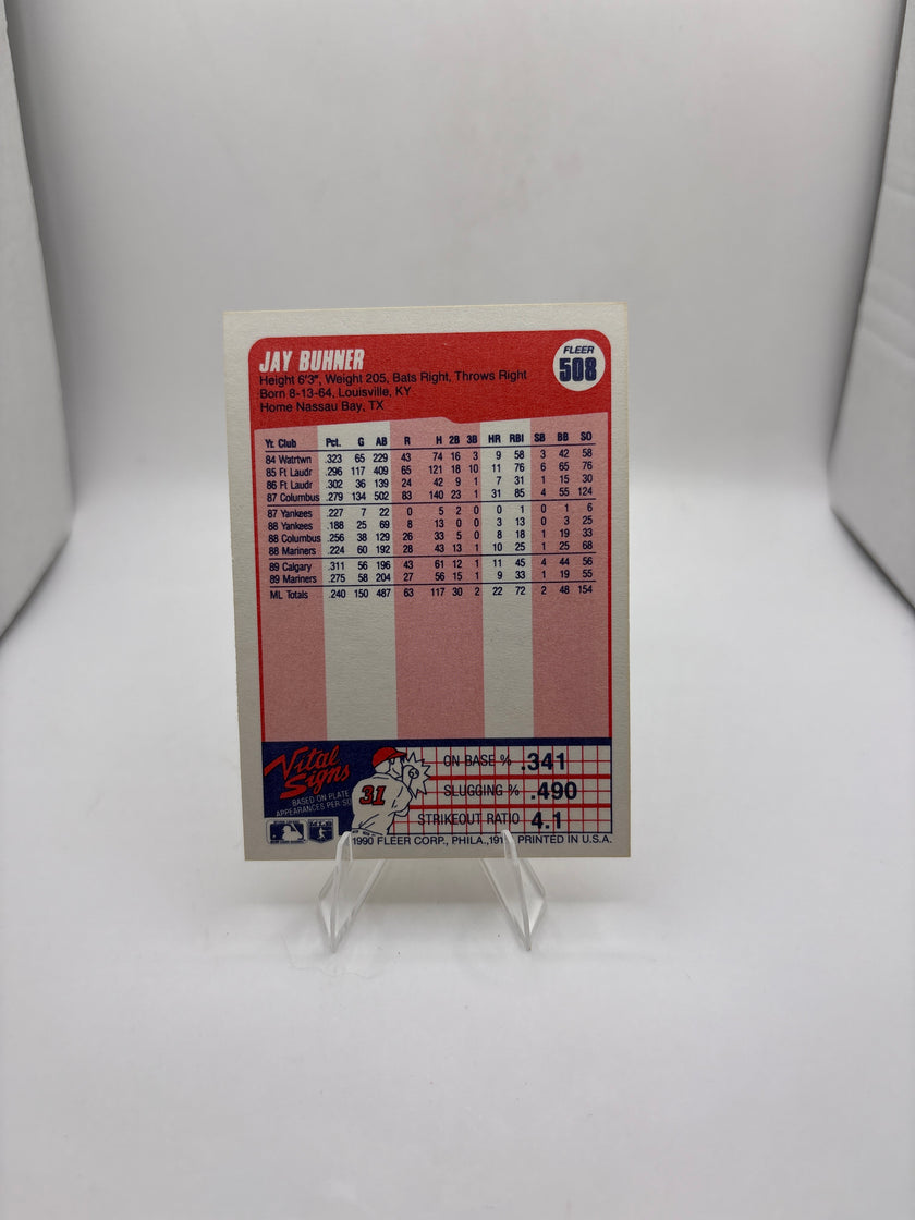 Fleer Jay Buhner