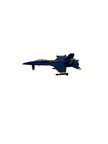 Zee F-18 Hornet Diecast blue