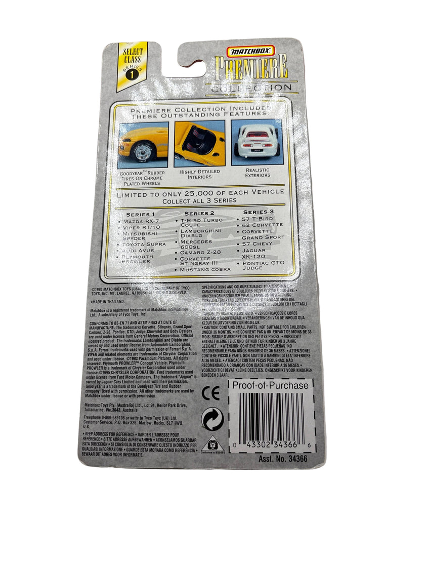 Matchbox Mazda RX-7 Diecast silver