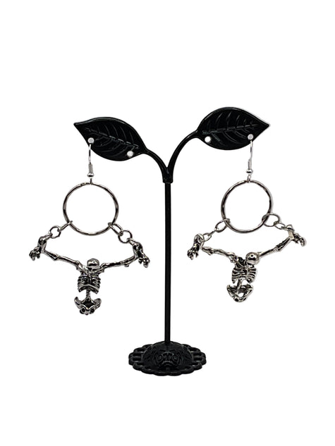 Skeleton and Shackle Earrings