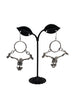 Skeleton and Shackle Earrings
