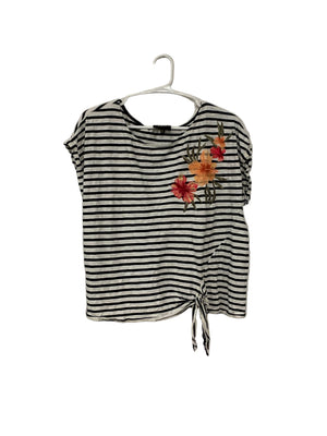 Black and White Striped Shirt