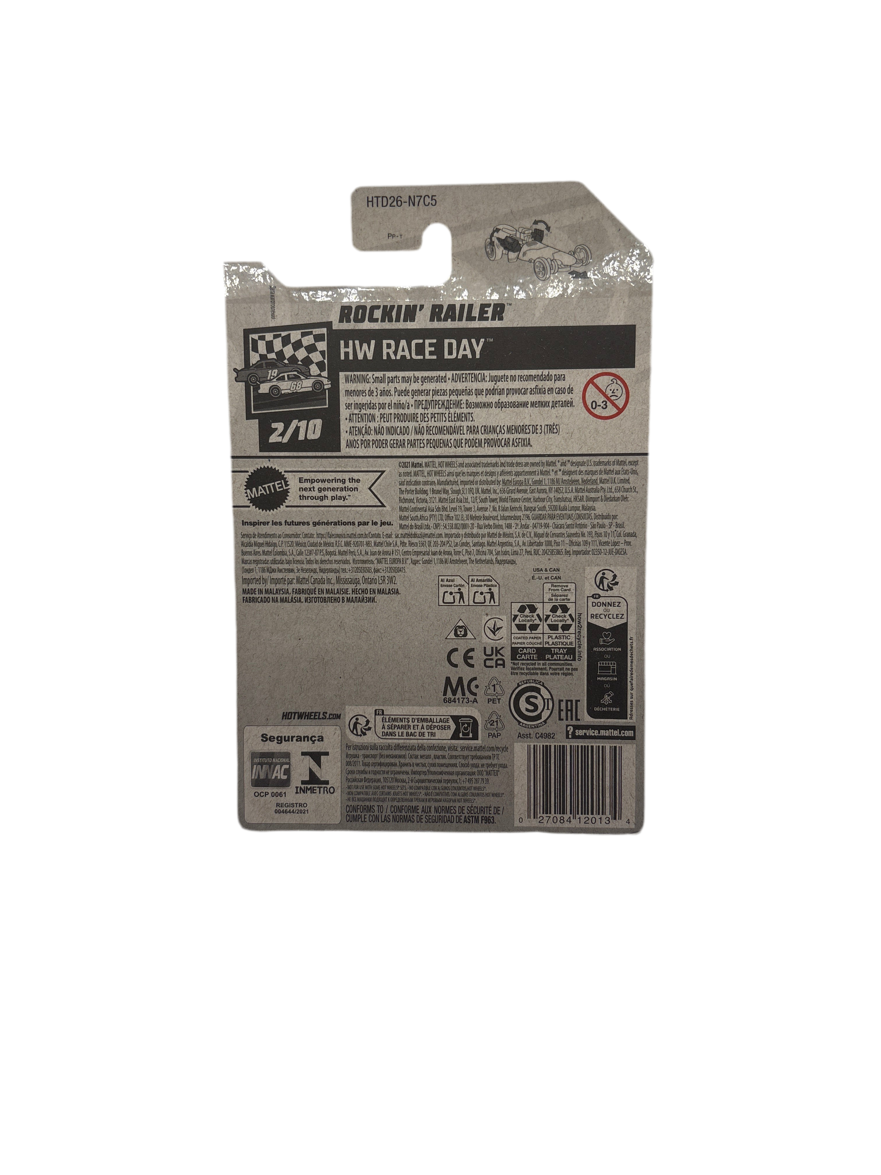 Hot Wheels Rockin Railer Diecast