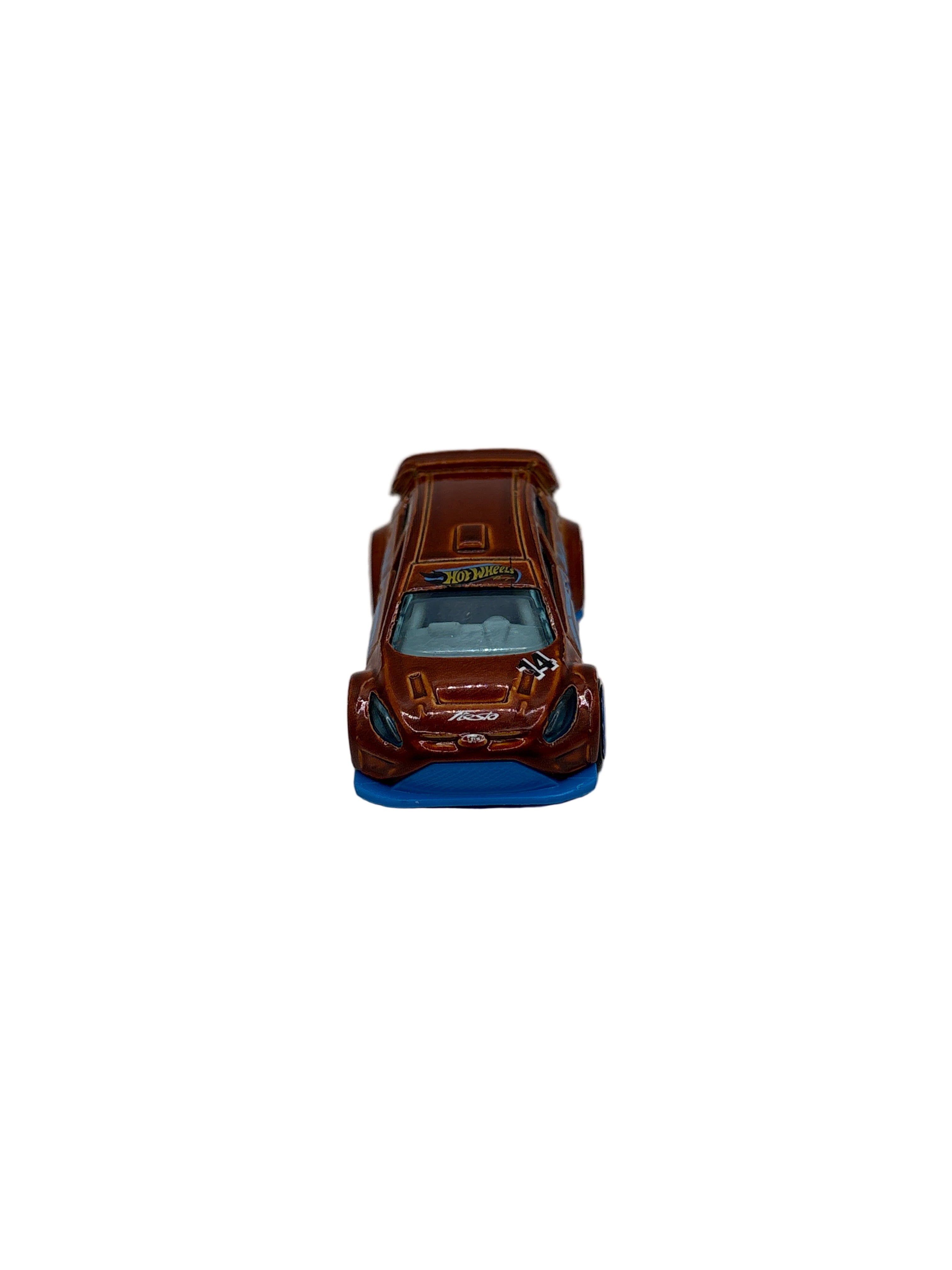 Hot Wheels 12 Ford Fiesta Diecast brown