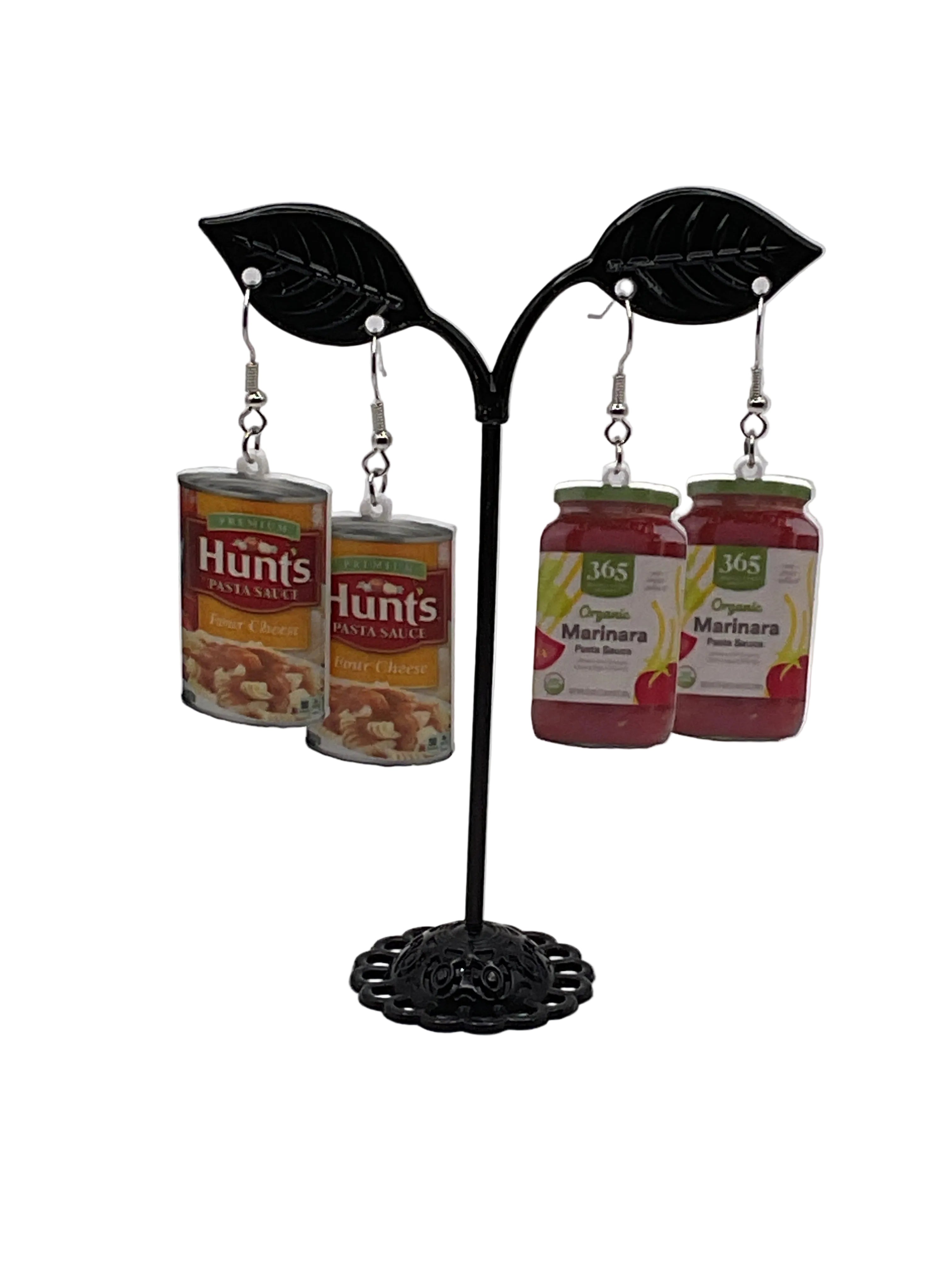 Pasta Sauce Earrings