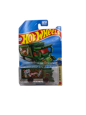 Hot Wheels Raijin Express Diecast green