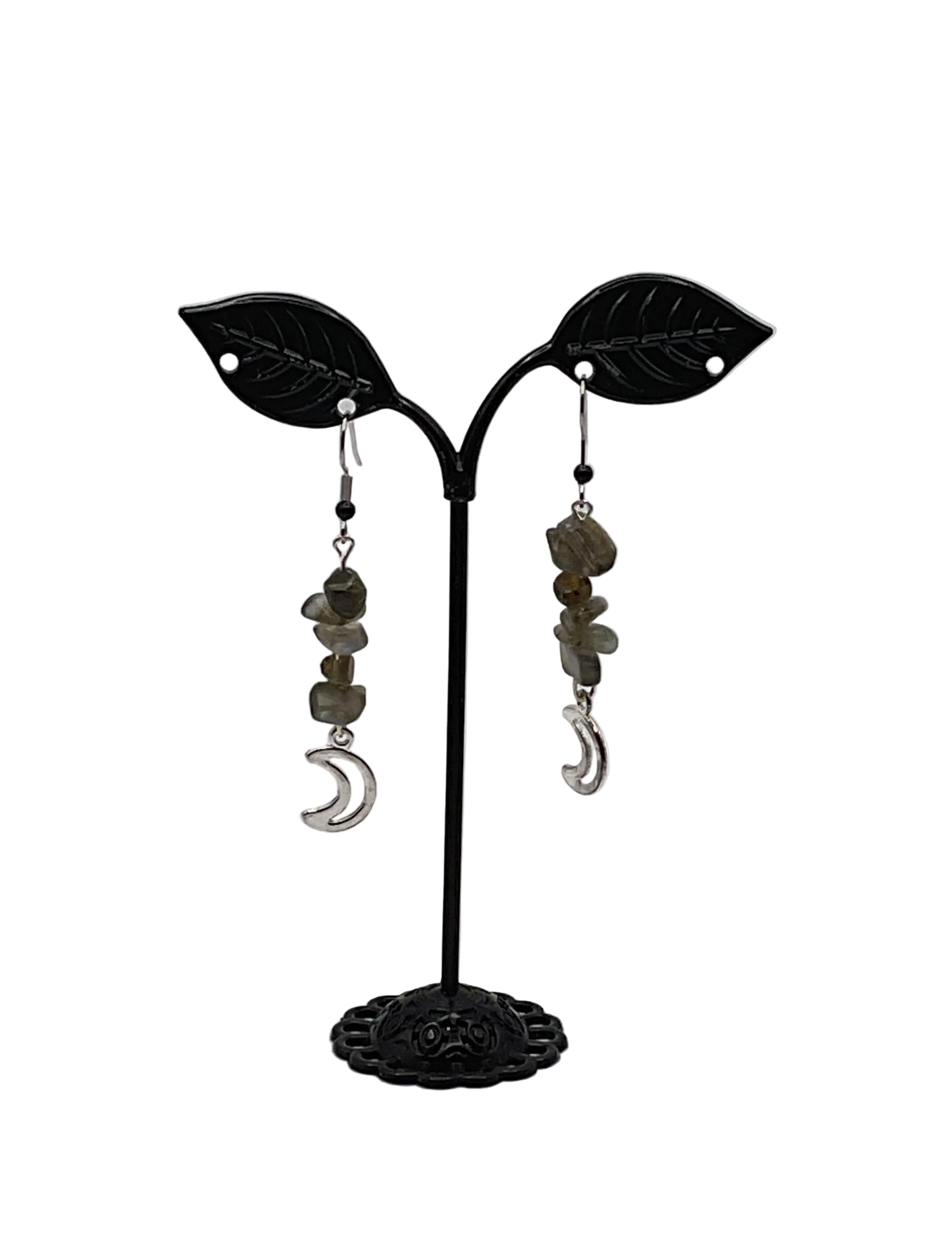 Crystal Chip Earrings