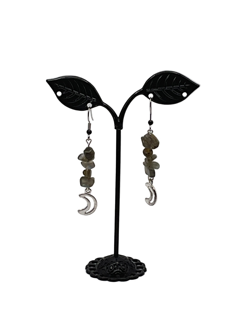 Crystal Chip Earrings