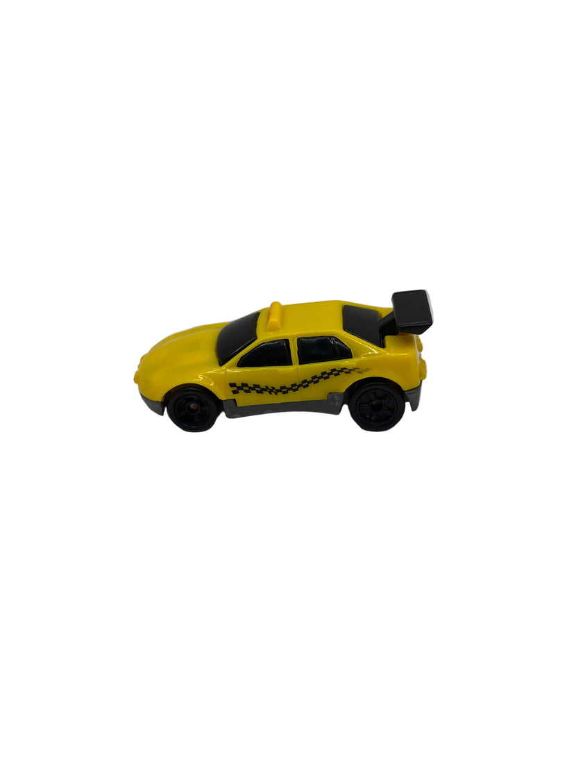 Hot Wheels Taxi Cab Diecast yellow