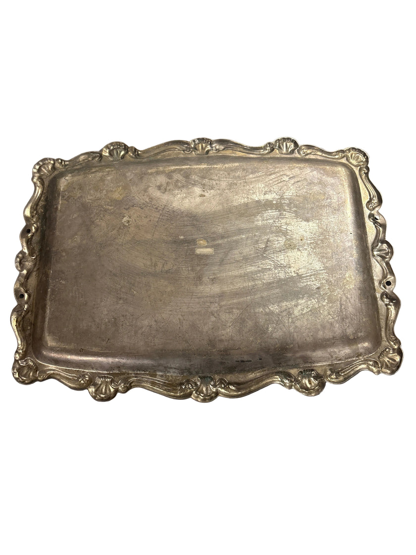 FB Rogers Rectangular Serving Tray silver
