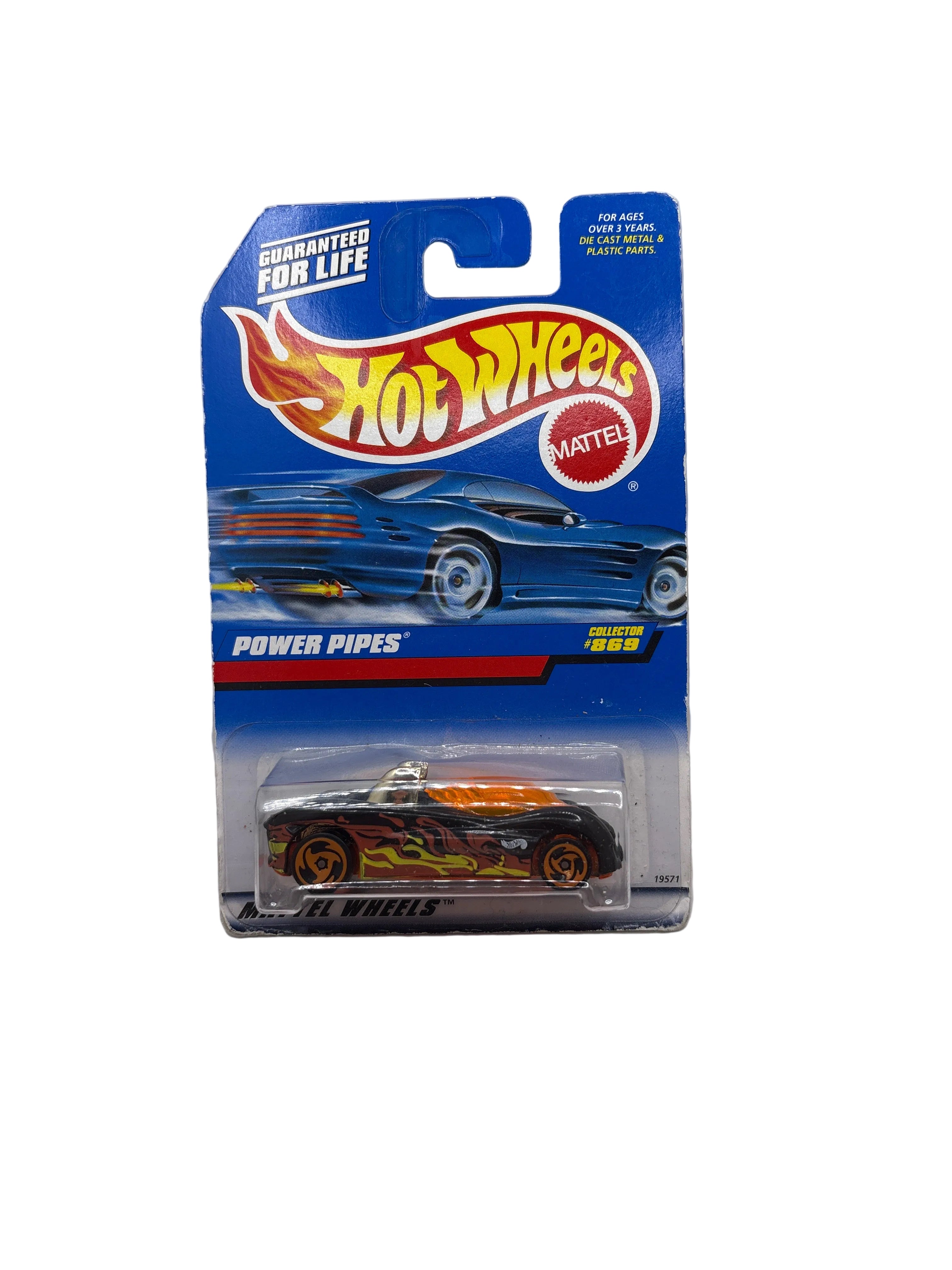 Hot Wheels Power Pipes Diecast black