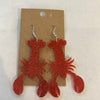 Crawfish earrings