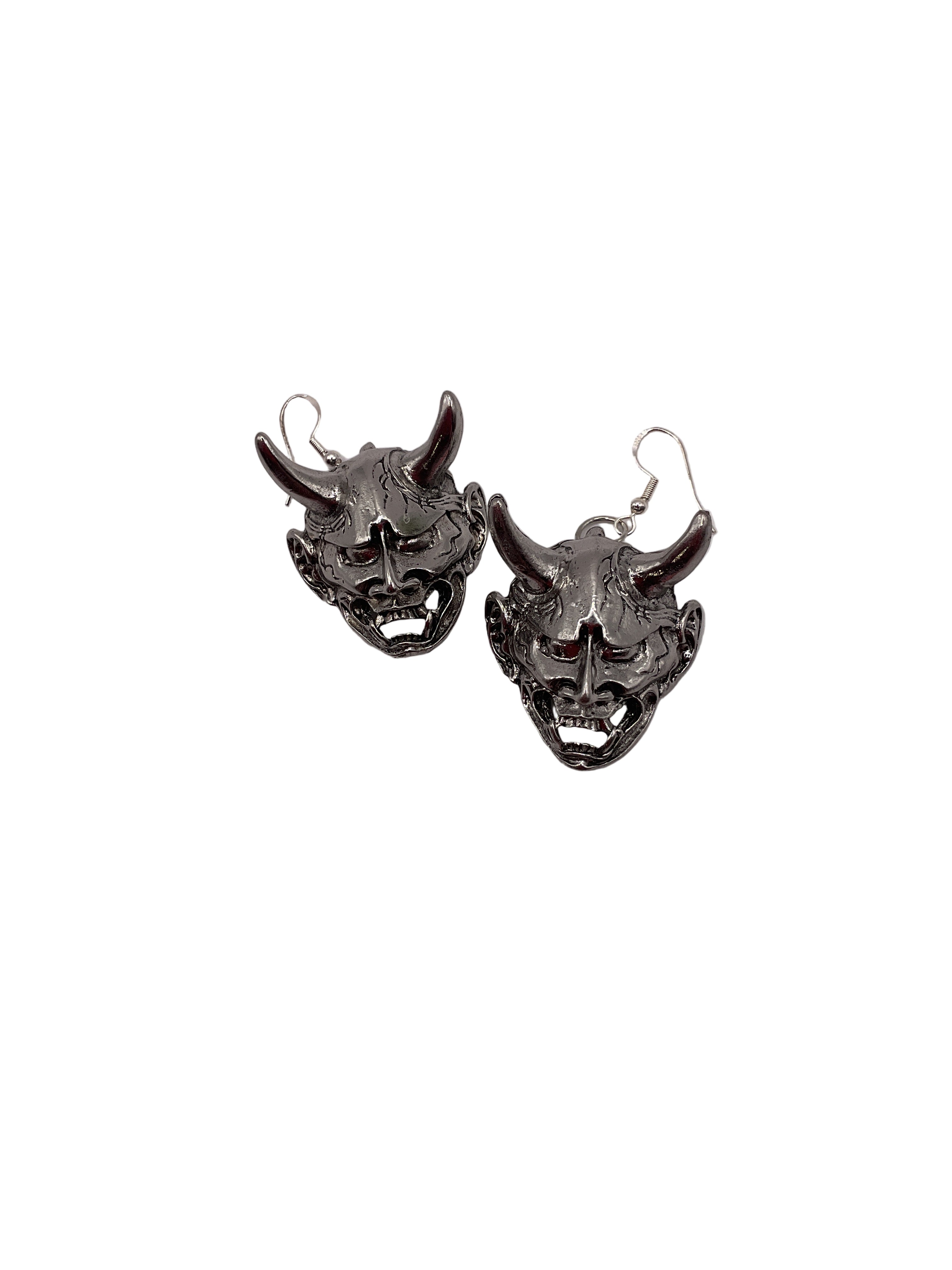 Hannya Mask Earrings