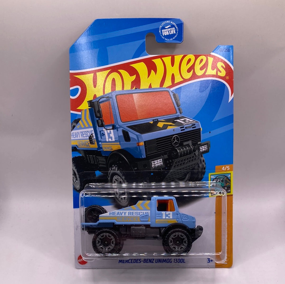 Hot wheels cheap mercedes unimog