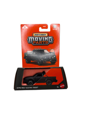 Matchbox Alpha Wolf Electric Truck Diecast black