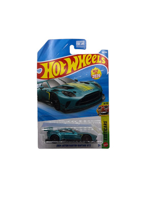Hot Wheels 2024 Aston Martin Vantage GT3 Diecast green