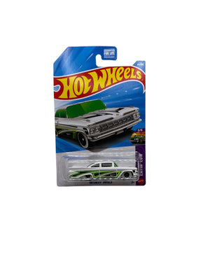 Hot Wheels 59 Chevy Impala Diecast white