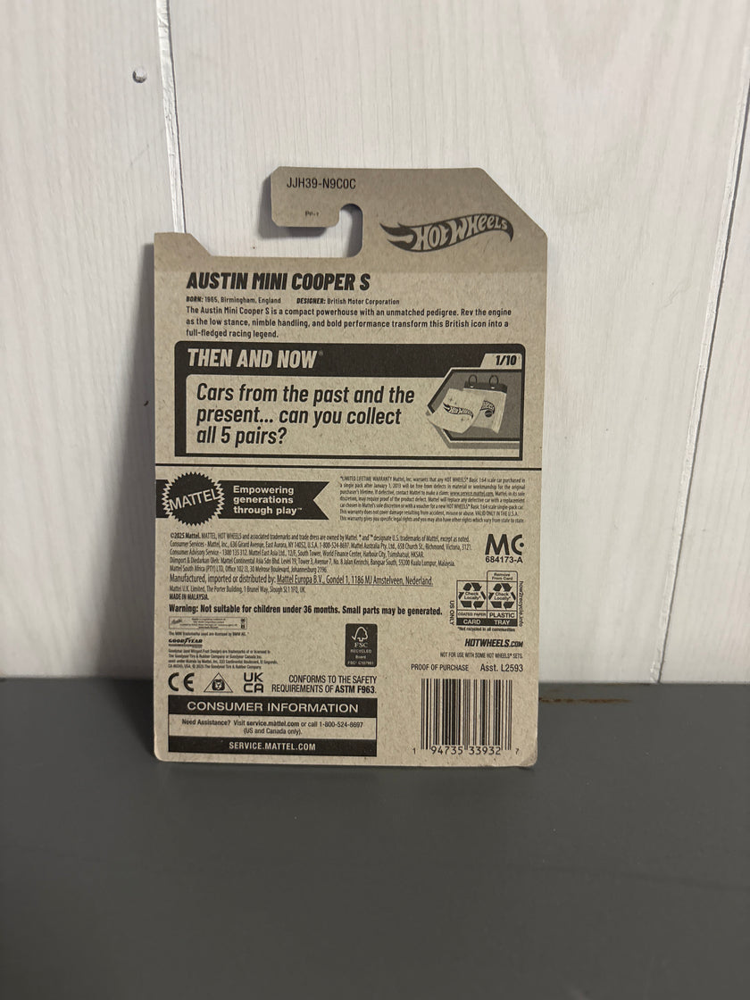 Hot Wheels Austin Mini Cooper S Diecast