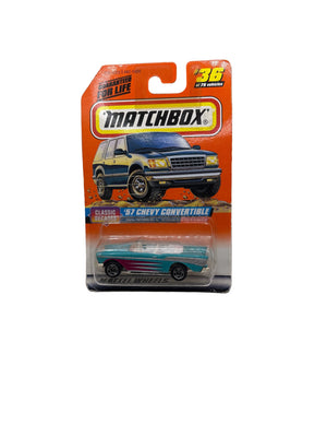 Matchbox 57 Chevy Convertible Diecast