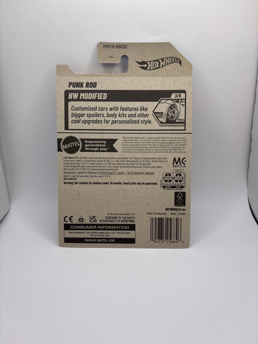 Hot Wheels Punk Rod Diecast