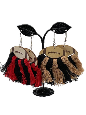 Football Earrings